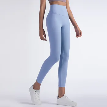 SALSPOR Mulheres Seamles Yoga Calças de Cintura Alta Esportes Leggings Nu Sentimento de Bunda Elevador de Fitness Apertado Ginásio de Roupas Sportswear