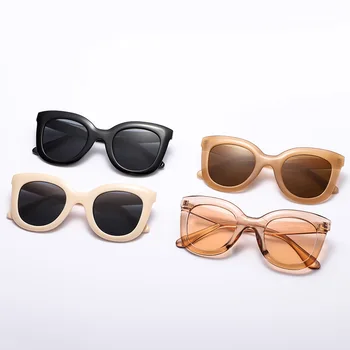 Mulheres Tons Raio UV Proteção Óculos de sol de pouco Peso de Moda de moda Anti-Reflexiva da Menina de Óculos de Sol