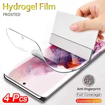 BeoYG 4Pcs 9D Hidrogel Filme Para Huawei P50 Pro P40 Plus Lite 5G P20 P30 P10 Protetor de Tela do Filme em HD