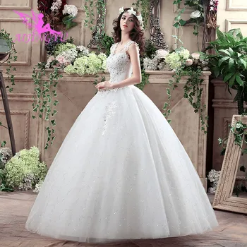 AIJINGYU vestidos de festa plus size vestido de noiva 2021 de noiva WK372
