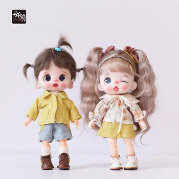 MK-YMY obitsu11 boneca roupas Casuais roupas para meninos e meninas adequado para p9 corpo,1/12 bjd, obitsu11,GSC boneca