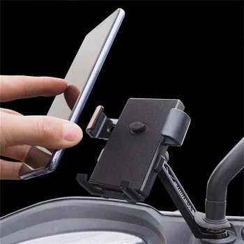 Motor de Telefone do Suporte de Moto Móvel celular Titular Fácil Abrir Motocicleta Suporte de Montagem para o iPhone Samsung Xiaomi Stand