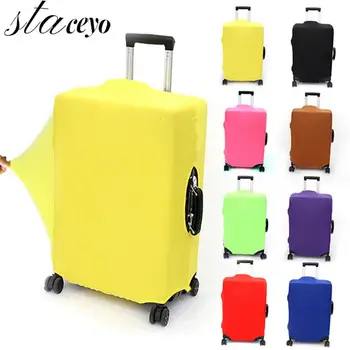Bagagem De Viagem, Capa Elástica De Bagagem Cobertura Adequada Para 18 A 30 Polegadas Suitcase Caso Poeira Cobrir Acessórios De Viagem Nova