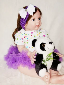 60cm Bebe Boneca Reborn Criança Menina Princesa Brinquedo de Criança 