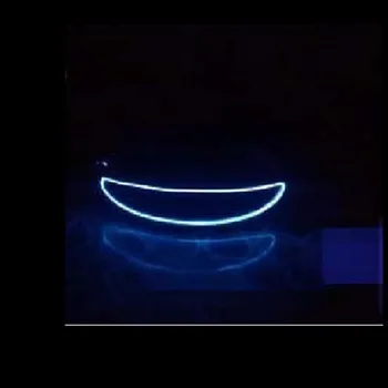 Diodo emissor de Luz de Cor Azul Crescente Luminoso Festa de Halloween Óculos Óculos Para Evento de Suprimentos DJ Club Show no Palco