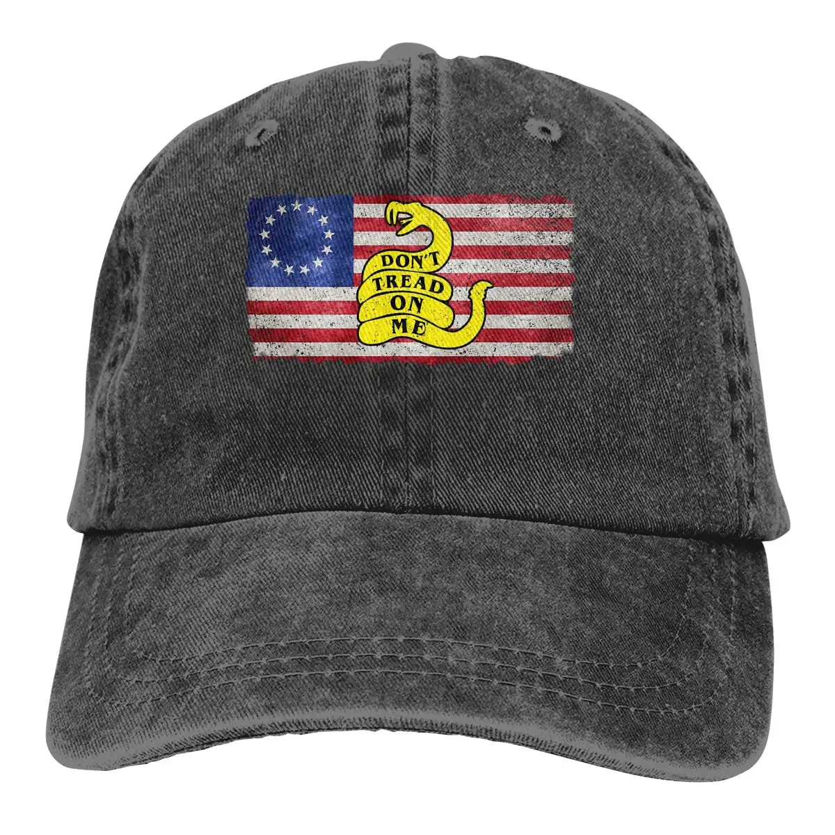 Bandeira americana O Boné de Beisebol de Pico capt Unisex Esporte ao ar livre Personalizados não Pisar Em Mim Chapéus